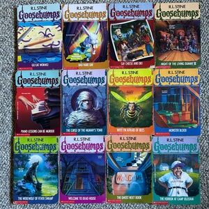 Retro Goosebumps Book Lot